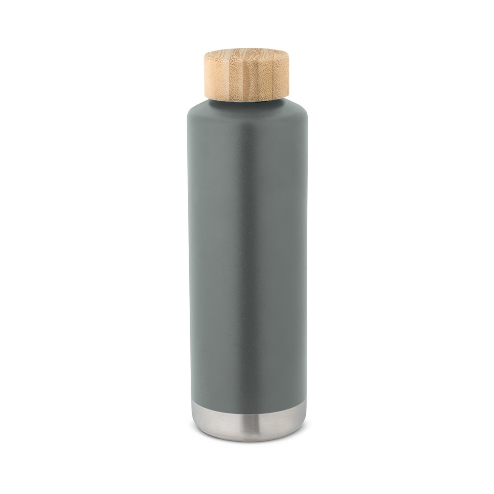 Bouteille en acier inoxydable personnalisable 640ml NORRE Gris foncé